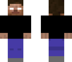 herobrine in a hoodie
