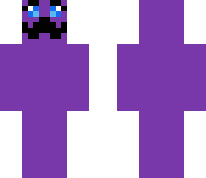 cute moustache man - purple