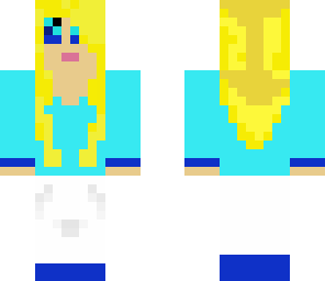 blond girl