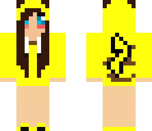 pika girl edited blushin g