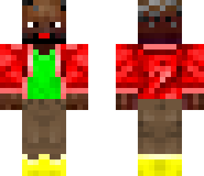 black man