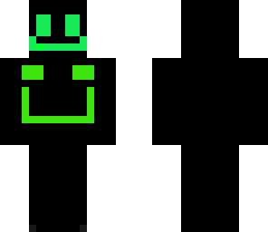 black and green