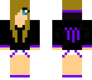 purple monster energy drink girl