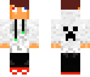 orange squid head guy