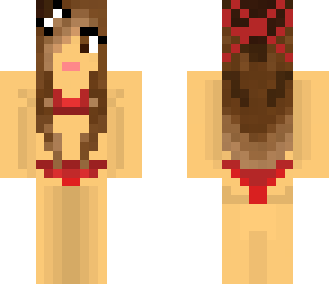 red bikini