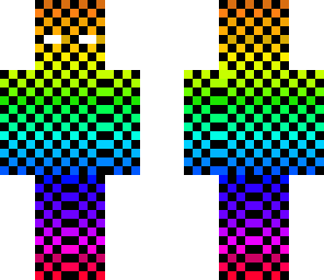rainbow cube dude