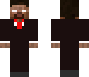 herobrine in a tuxedo
