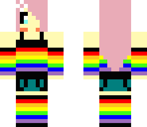 rainbow girl