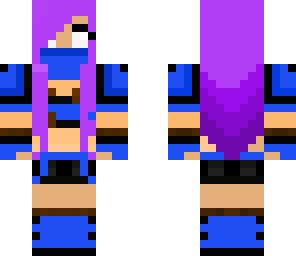 herobrine blue ninja