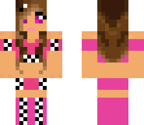 pink racer girl