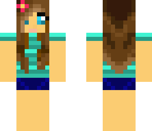 blue girl