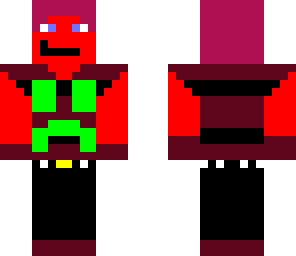 red guy creeper shirt