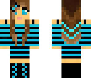 blue girl