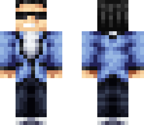 psy minecraft style