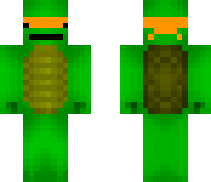 orange ninja turtle