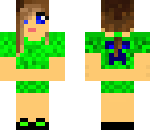 edited creeper girl