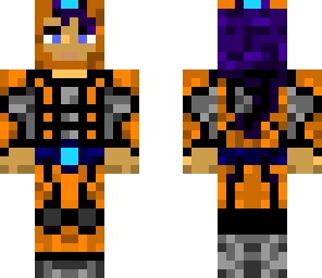 orange space warrior