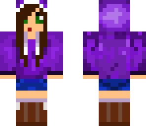 me in a hoodie