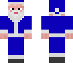 blue santa