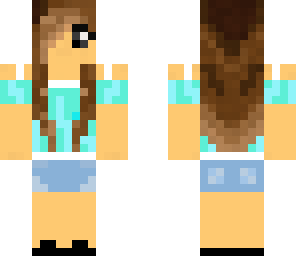 blue girl