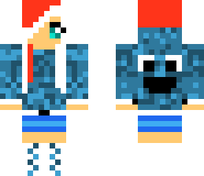 girl cookie monster