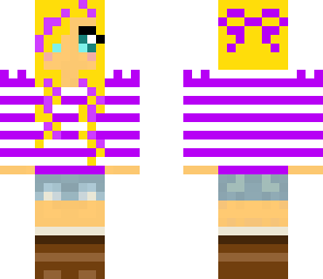 purple girl