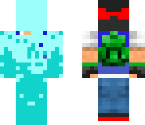 blue man