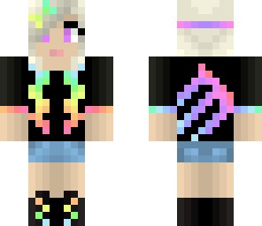 rainbow monster energy girl