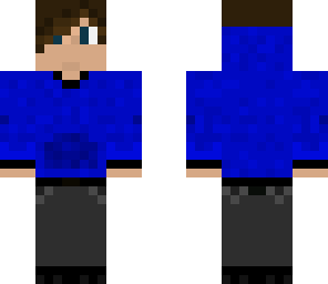 boy in blue hoodie