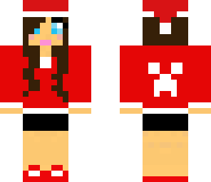 christmas creeper girl