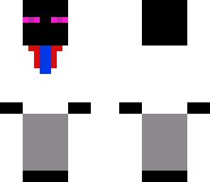 enderman with suit