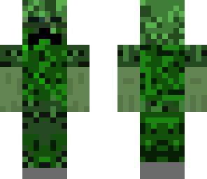zombie in creeper costume