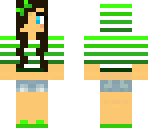 green girl