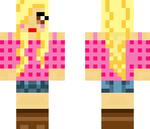 cowgirl in plaid