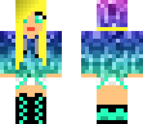 rainbow creeper girl