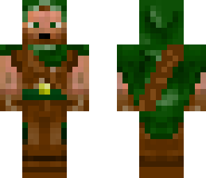 woodsman with a quiver