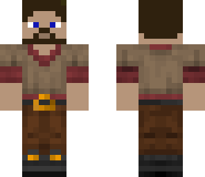 villager with a beard