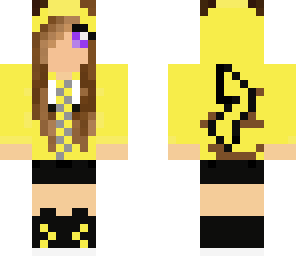 pikachu girl blue eyes