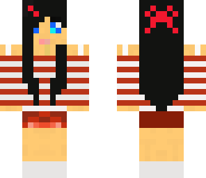 a girly red and  white