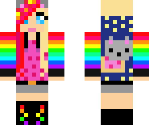 nyan cat girl