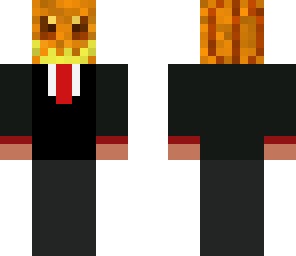 pumkin in black