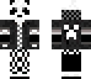 epic panda fixed skin color on top of body