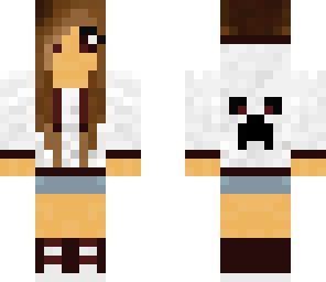 brown hoodie girl