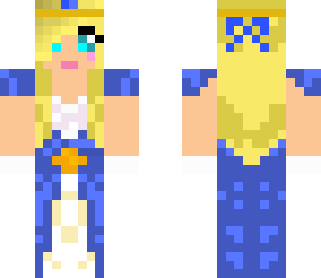 blue princess