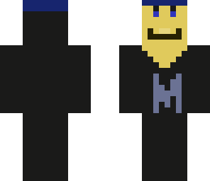 man in black
