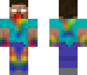 puke herobrine rainbow