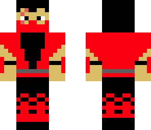 red ninja scar