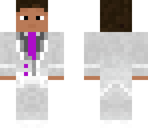 pbat with purple tie