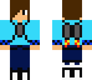 boy whit jetpack and super boots