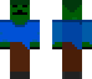 zombie with headphones
